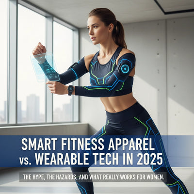 Smart Fitness Apparel vs. Wearable Tech in 2025: The Hype, the Hazards, and What Really Works for Women