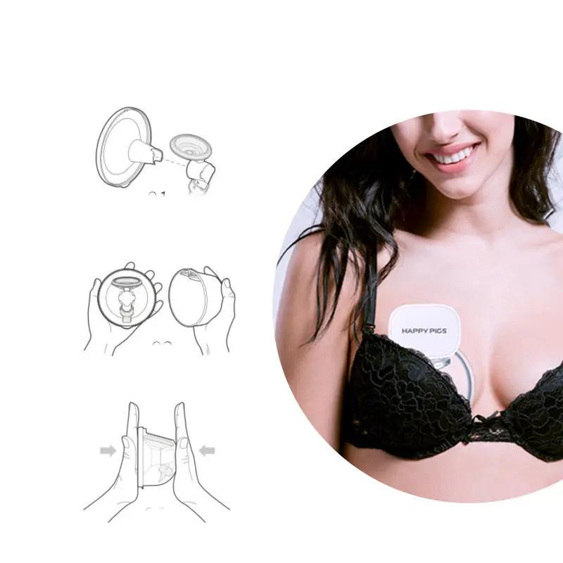 Wearable Electric Silent Cordless Breast Pumping Invisible Milking PeakPursuitFitness