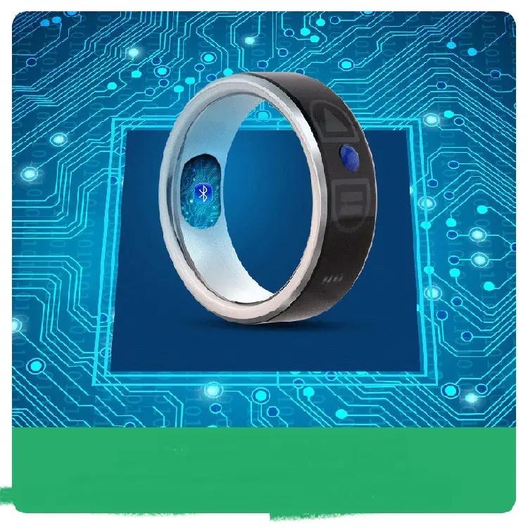 Compatible With  , New Smart Bluetooth Ring Wearable Device PeakPursuitFitness