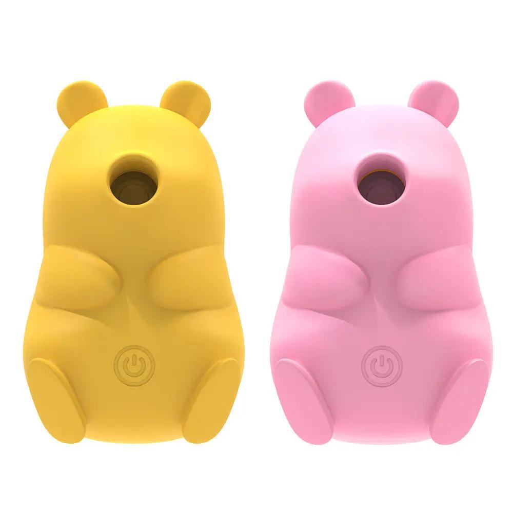 Toy Cute Bear Sucking Massage Device PeakPursuitFitness