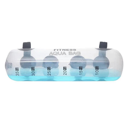 Transparent Cylindrical Weight-bearing Fitness Water Dumbbell Fitness Exercise Training Weightlifting Equipment PeakPursuitFitness