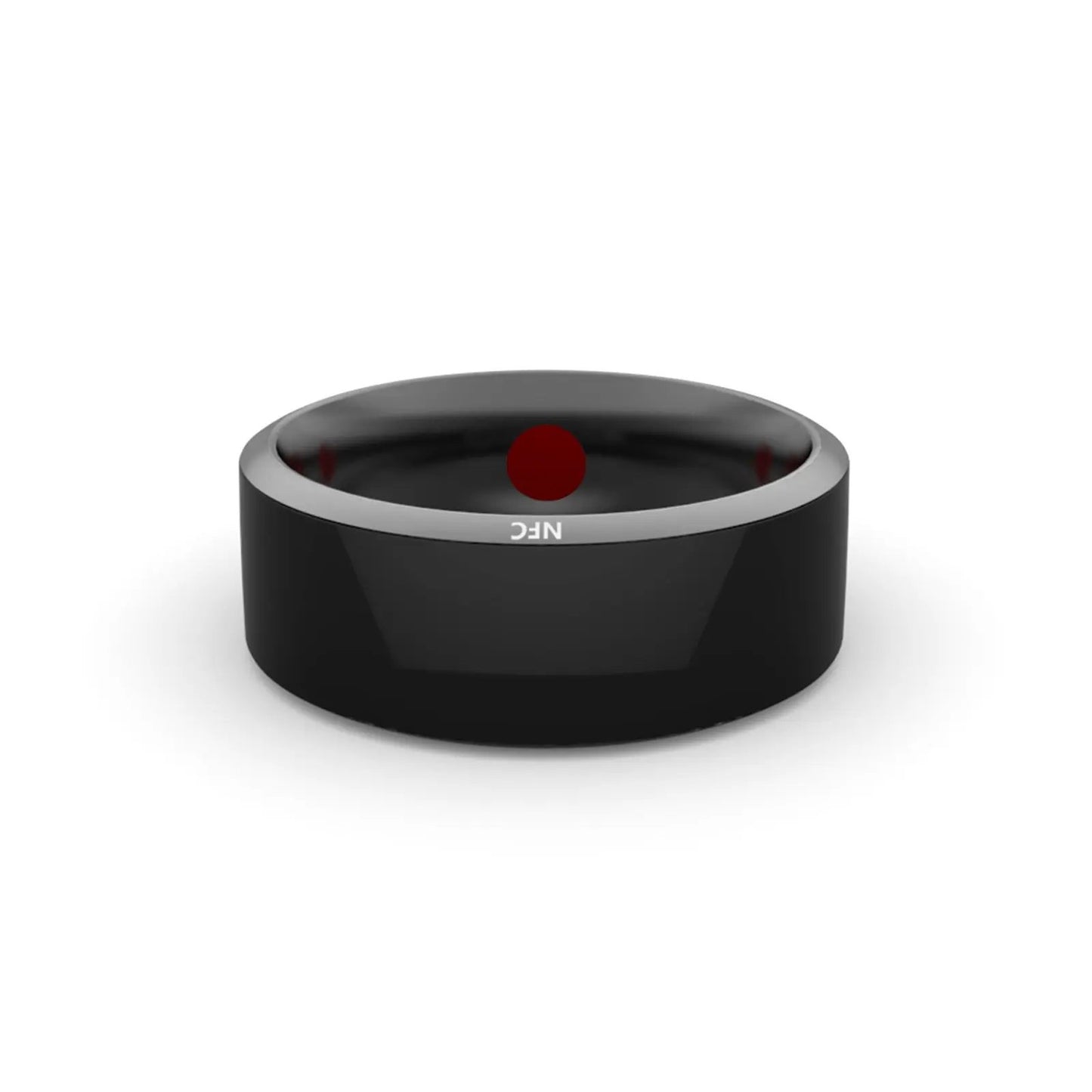 Smart Ring Wearable Device Multifunctional Black High-tech PeakPursuitFitness
