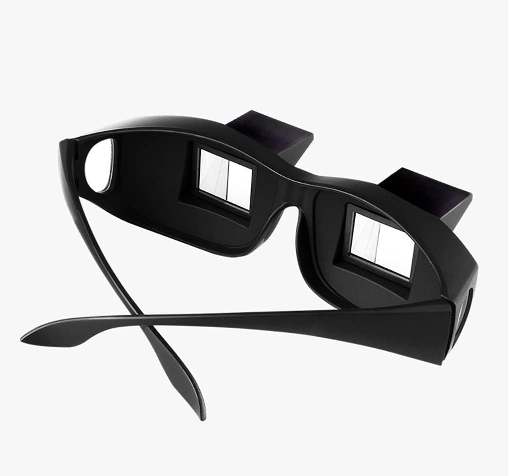 Ergonomic Reading Prism: Anti-Fatigue Bed Spectacles for Reading, TV & Gaming
