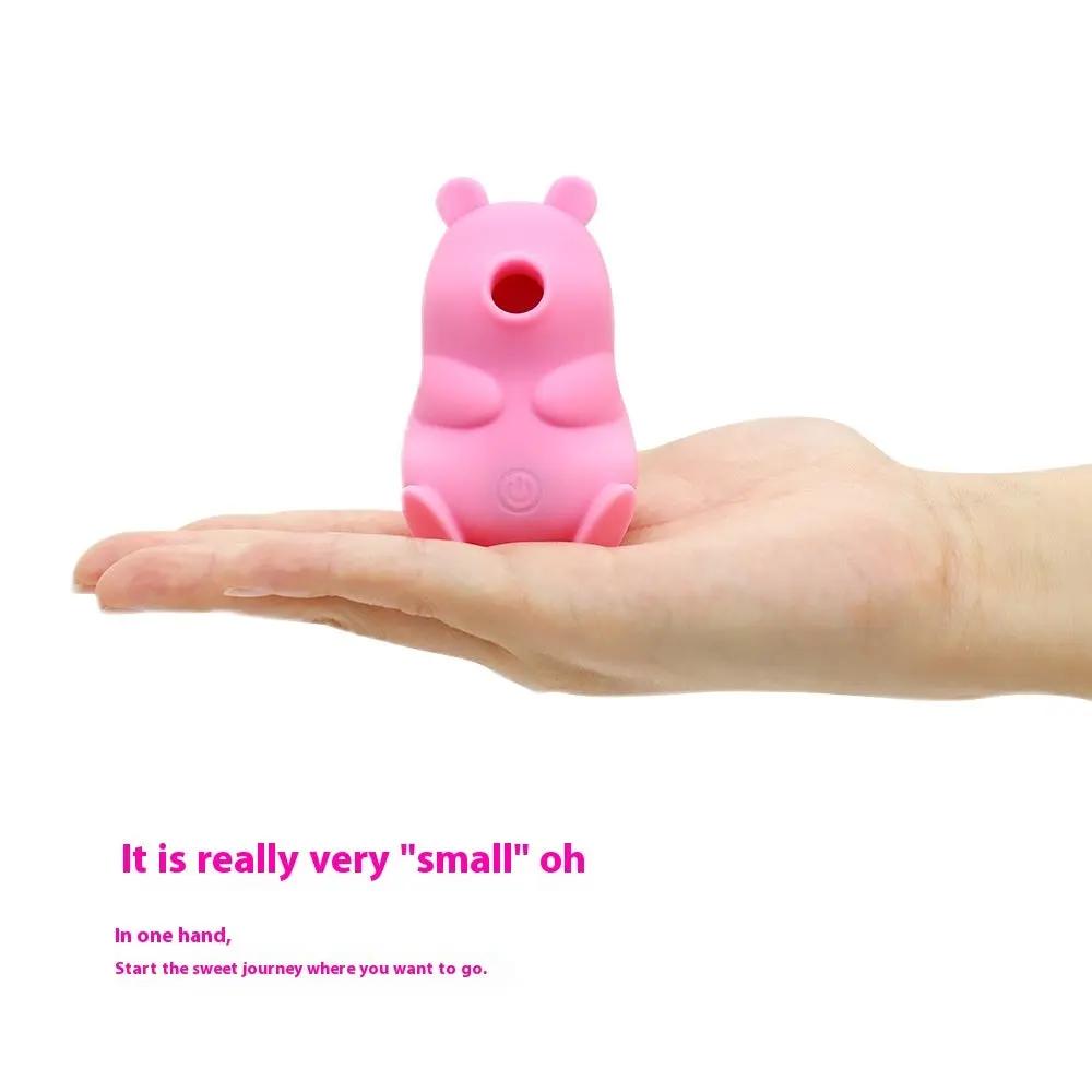 Toy Cute Bear Sucking Massage Device PeakPursuitFitness