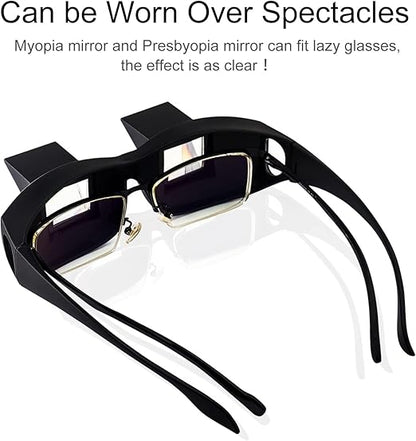 Ergonomic Reading Prism: Anti-Fatigue Bed Spectacles for Reading, TV & Gaming