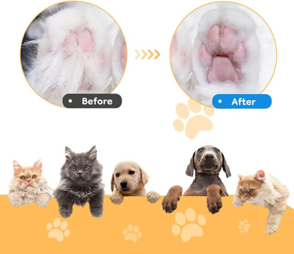 Low-Noise LED Clippers for Dogs & Cats | Tangle-Free Hygiene Trimming PeakPursuitFitness