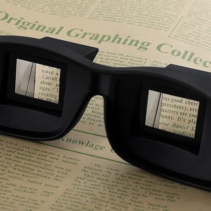 Ergonomic Reading Prism: Anti-Fatigue Bed Spectacles for Reading, TV & Gaming