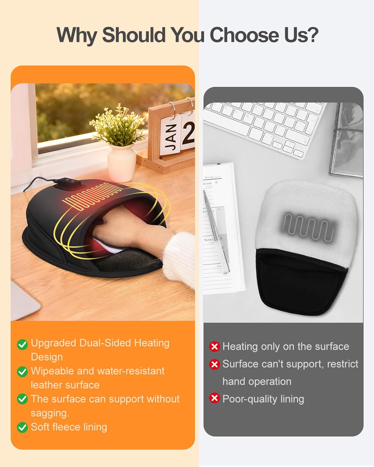DeskReset™ Heated Hand Recovery Massager
