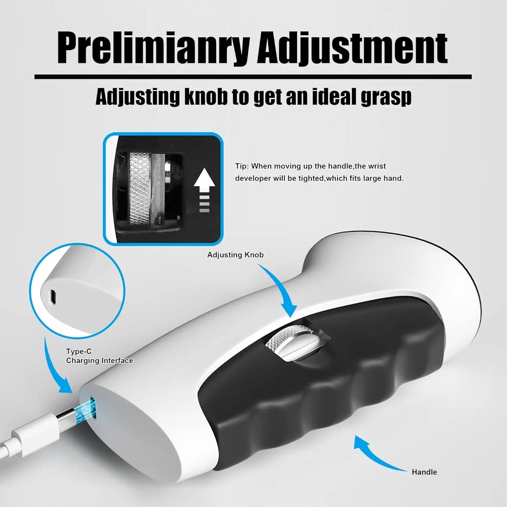 PowerScore™ Hand Dynamometer: Crush Your PRs & The Competition