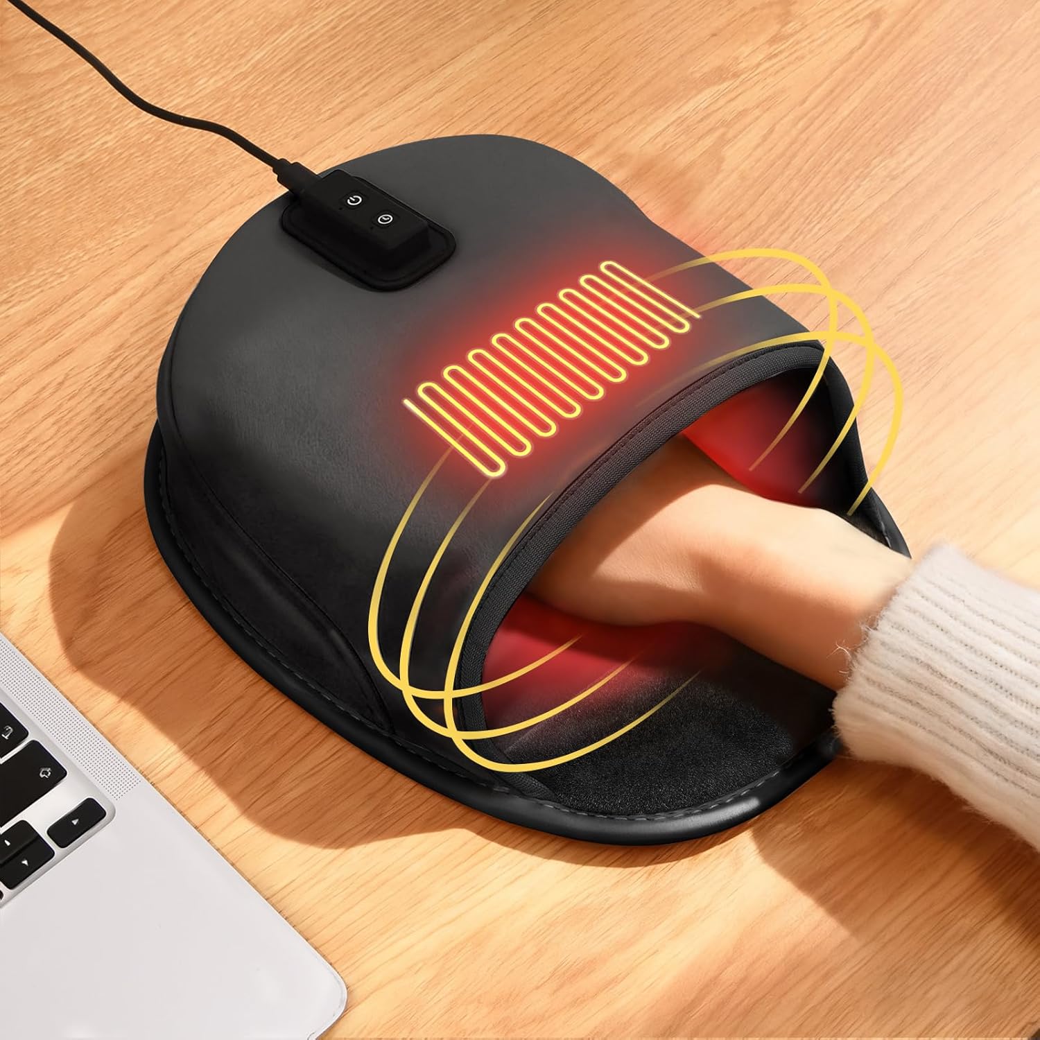 DeskReset™ Heated Hand Recovery Massager