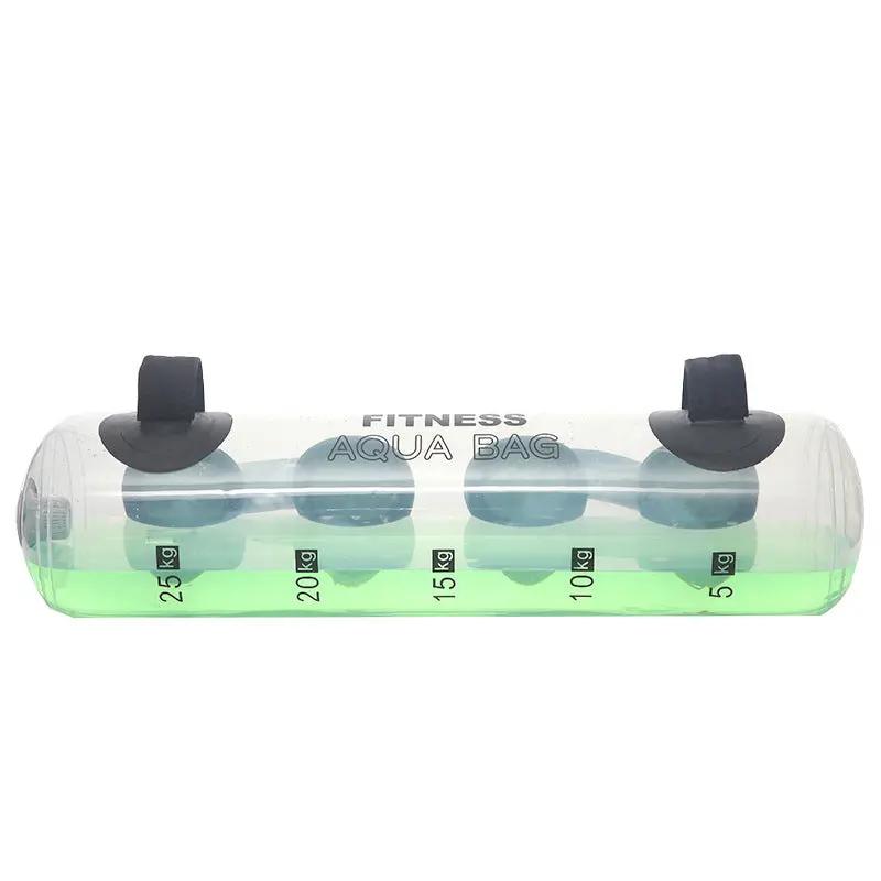 Transparent Cylindrical Weight-bearing Fitness Water Dumbbell Fitness Exercise Training Weightlifting Equipment PeakPursuitFitness