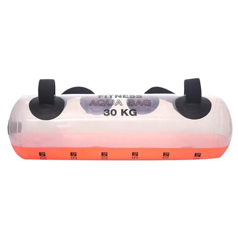 Transparent Cylindrical Weight-bearing Fitness Water Dumbbell Fitness Exercise Training Weightlifting Equipment PeakPursuitFitness