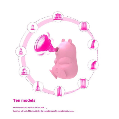 Toy Cute Bear Sucking Massage Device PeakPursuitFitness