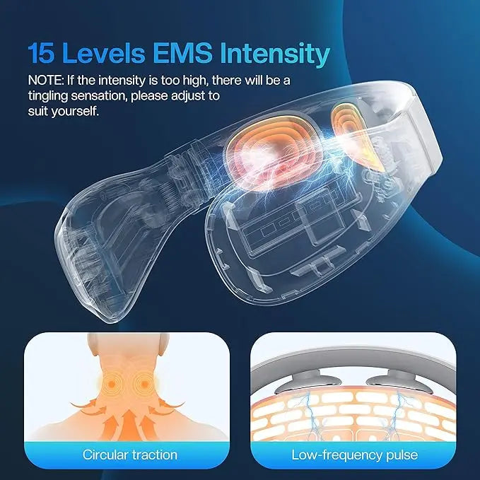 Portable Mini Cervical Massager – Deep Tissue & Heat Therapy