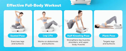 MERACH Vibration Plate – Full Body Workout & Weight Loss Machine