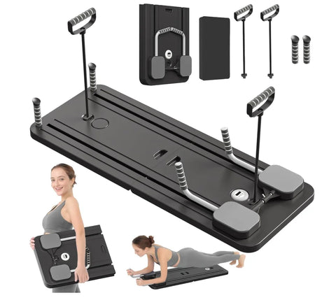 Adjustable Pilates Board Workout Board – Home Abs, Push-Up & Yoga Trainer