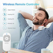 Portable Mini Cervical Massager – Deep Tissue & Heat Therapy