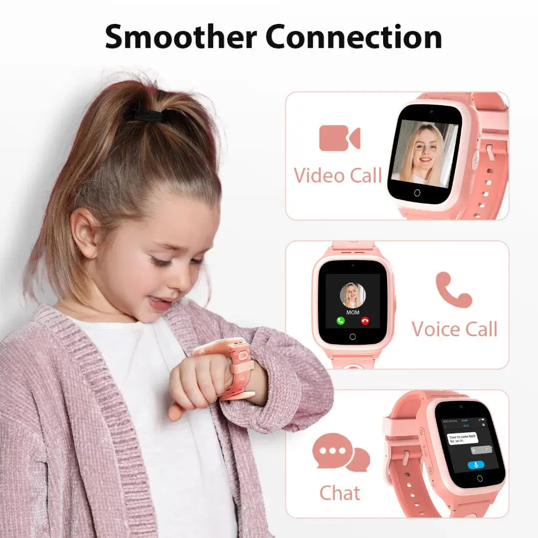 4G Kids Smart Watch with GPS & Video Call