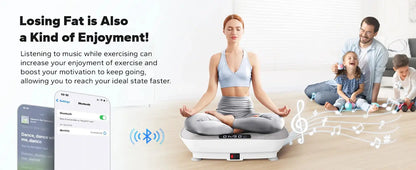 MERACH Vibration Plate – Full Body Workout & Weight Loss Machine