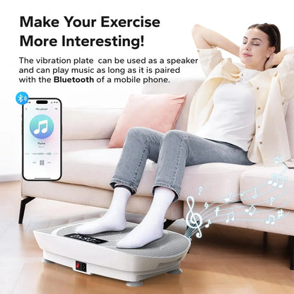 MERACH Vibration Plate – Full Body Workout & Weight Loss Machine