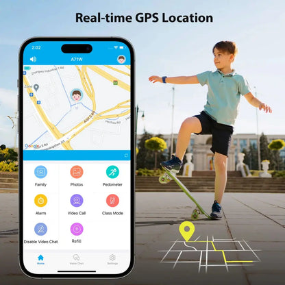 4G Kids Smart Watch with GPS & Video Call