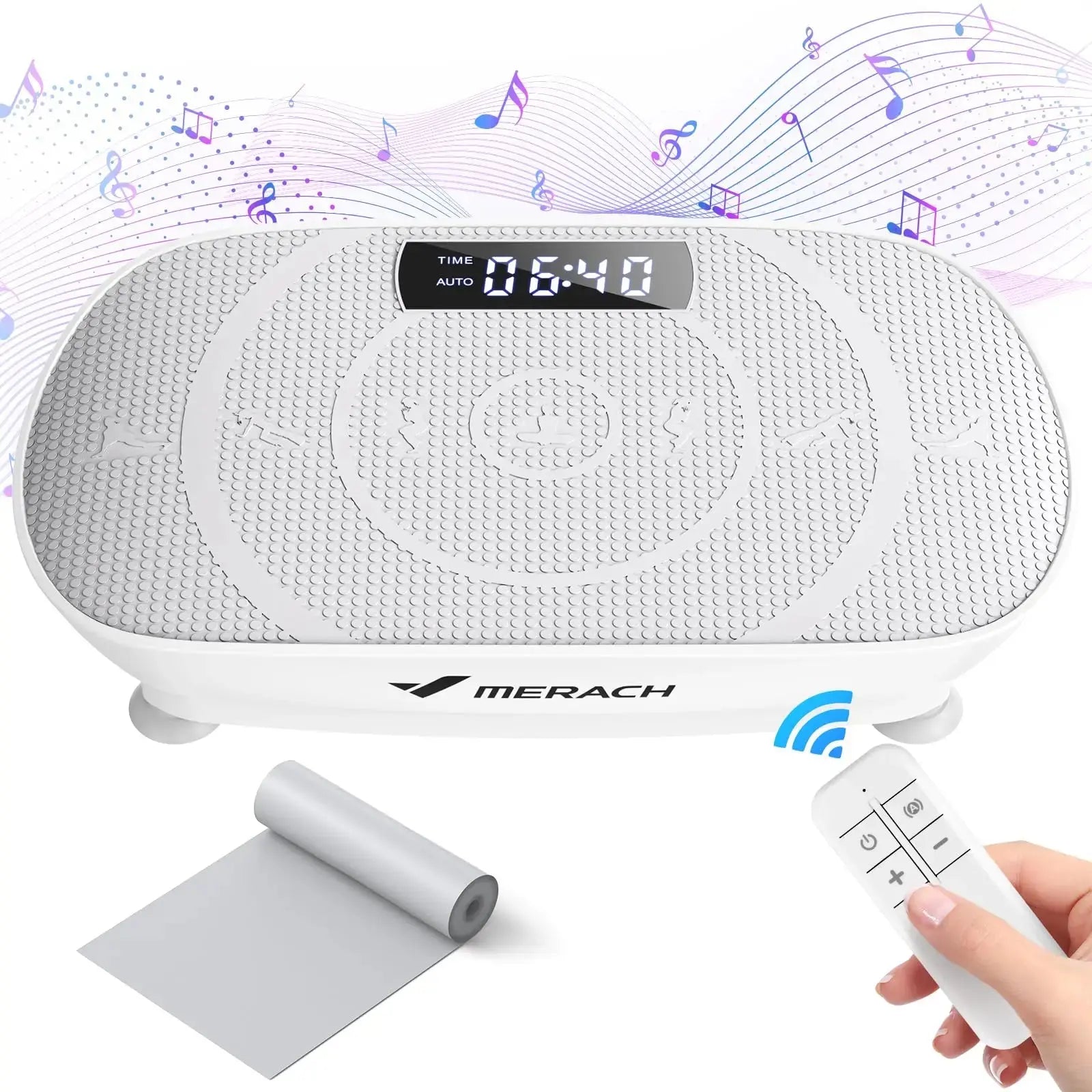 MERACH Vibration Plate – Full Body Workout & Weight Loss Machine