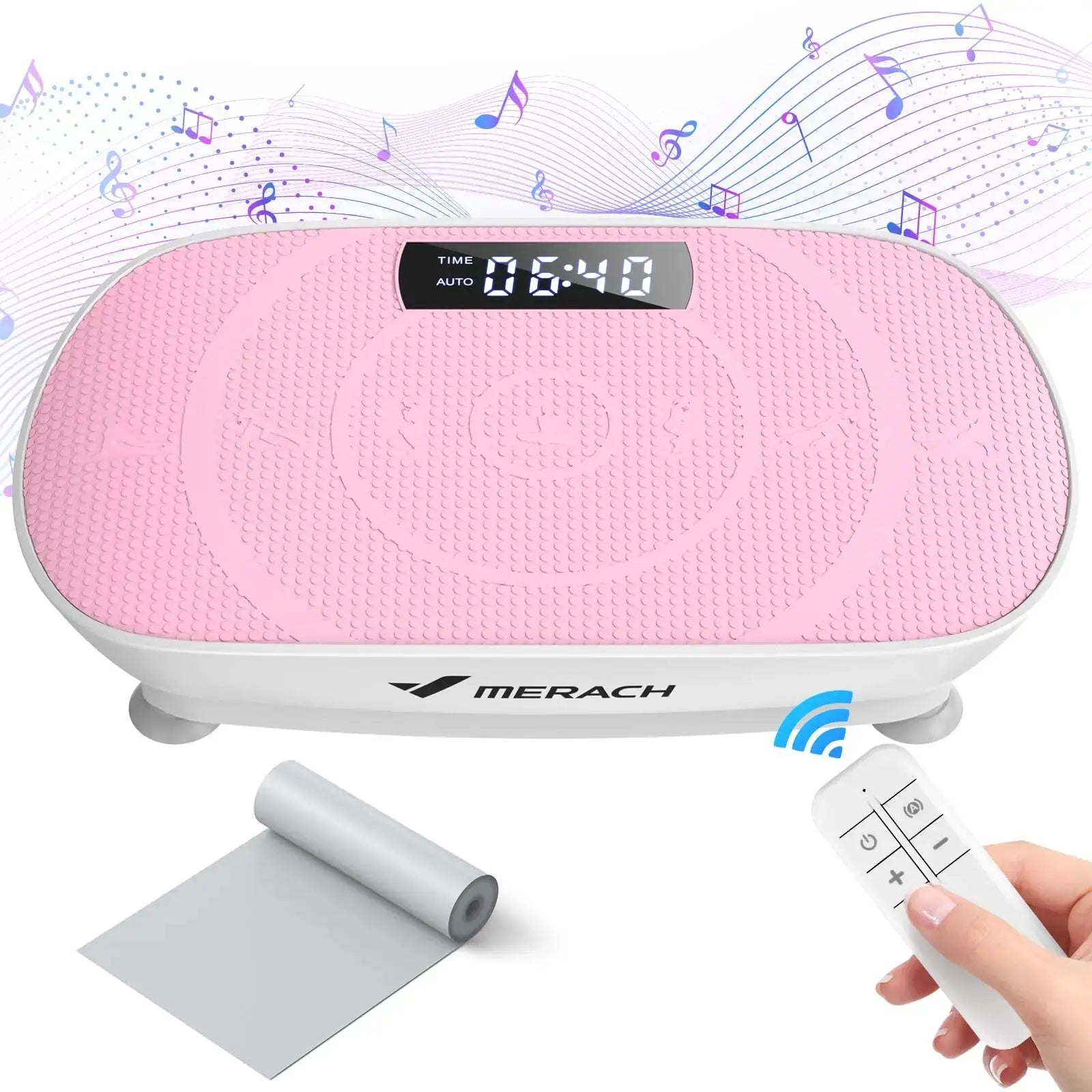 MERACH Vibration Plate – Full Body Workout & Weight Loss Machine