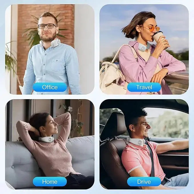 Portable Mini Cervical Massager – Deep Tissue & Heat Therapy PeakPursuitFitness