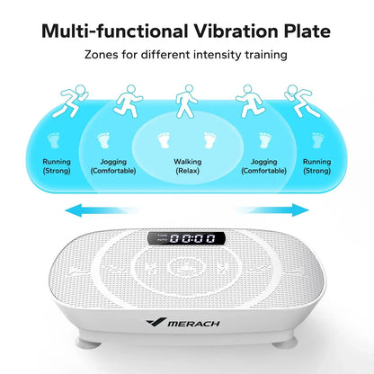MERACH Vibration Plate – Full Body Workout & Weight Loss Machine