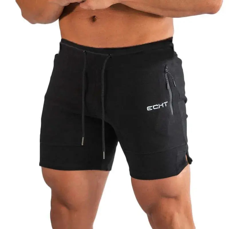 2024 Men’s Sports Shorts – Zip Pocket Fitness & Running Joggers