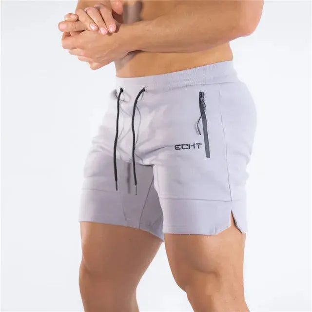 2024 Men’s Sports Shorts – Zip Pocket Fitness & Running Joggers