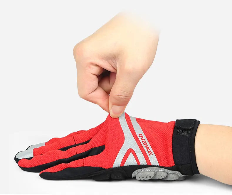 INBIKE Full Finger Cycling Gloves – MTB Touchscreen Bike & Sports Gloves