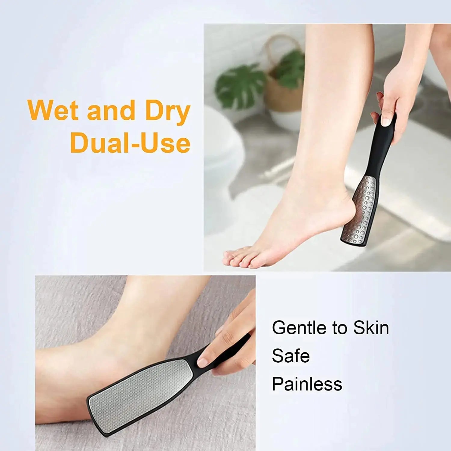 Double-Sided Pedicure File – Callus Remover & Heel Exfoliating Tool