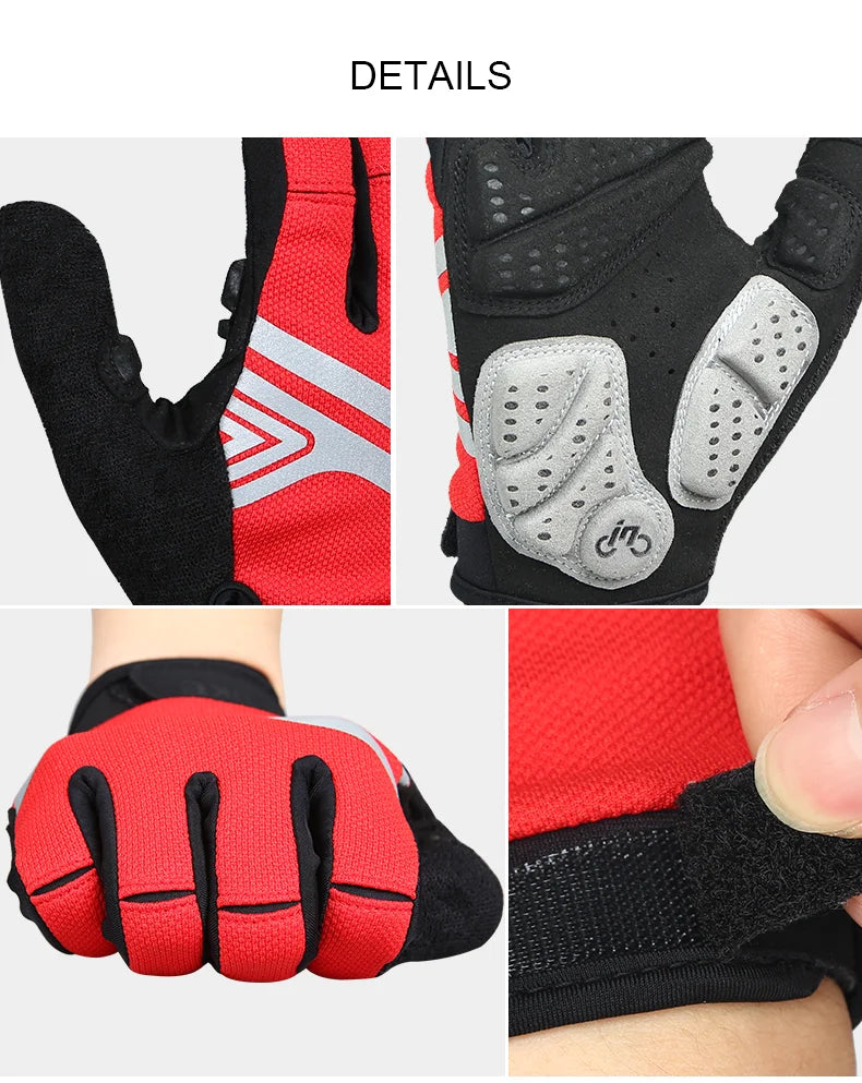 INBIKE Full Finger Cycling Gloves – MTB Touchscreen Bike & Sports Gloves