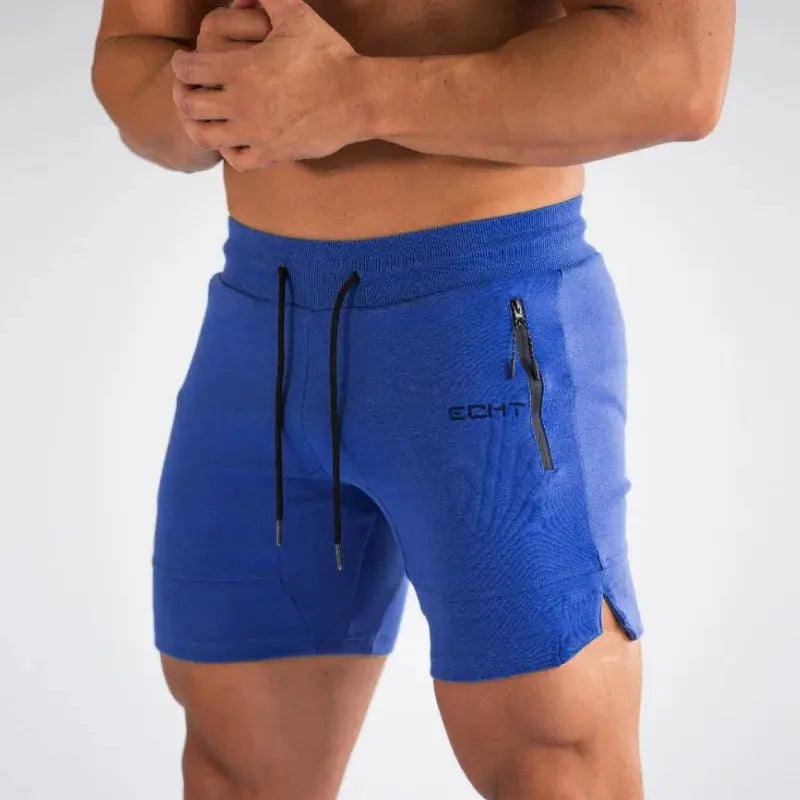 2024 Men’s Sports Shorts – Zip Pocket Fitness & Running Joggers