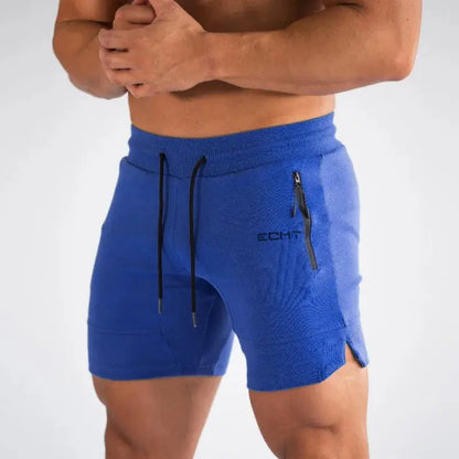 2024 Men’s Sports Shorts – Zip Pocket Fitness & Running Joggers