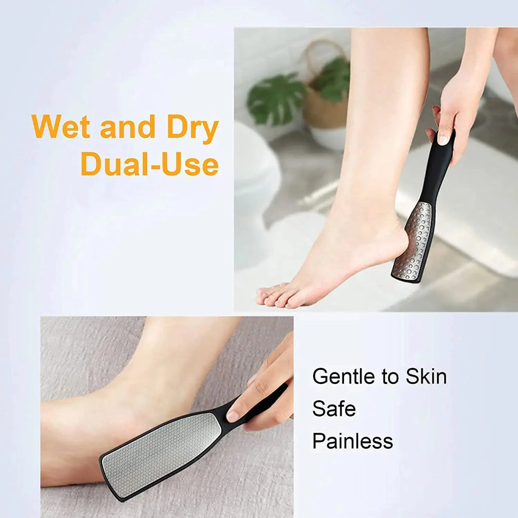 Double-Sided Pedicure File – Callus Remover & Heel Exfoliating Tool