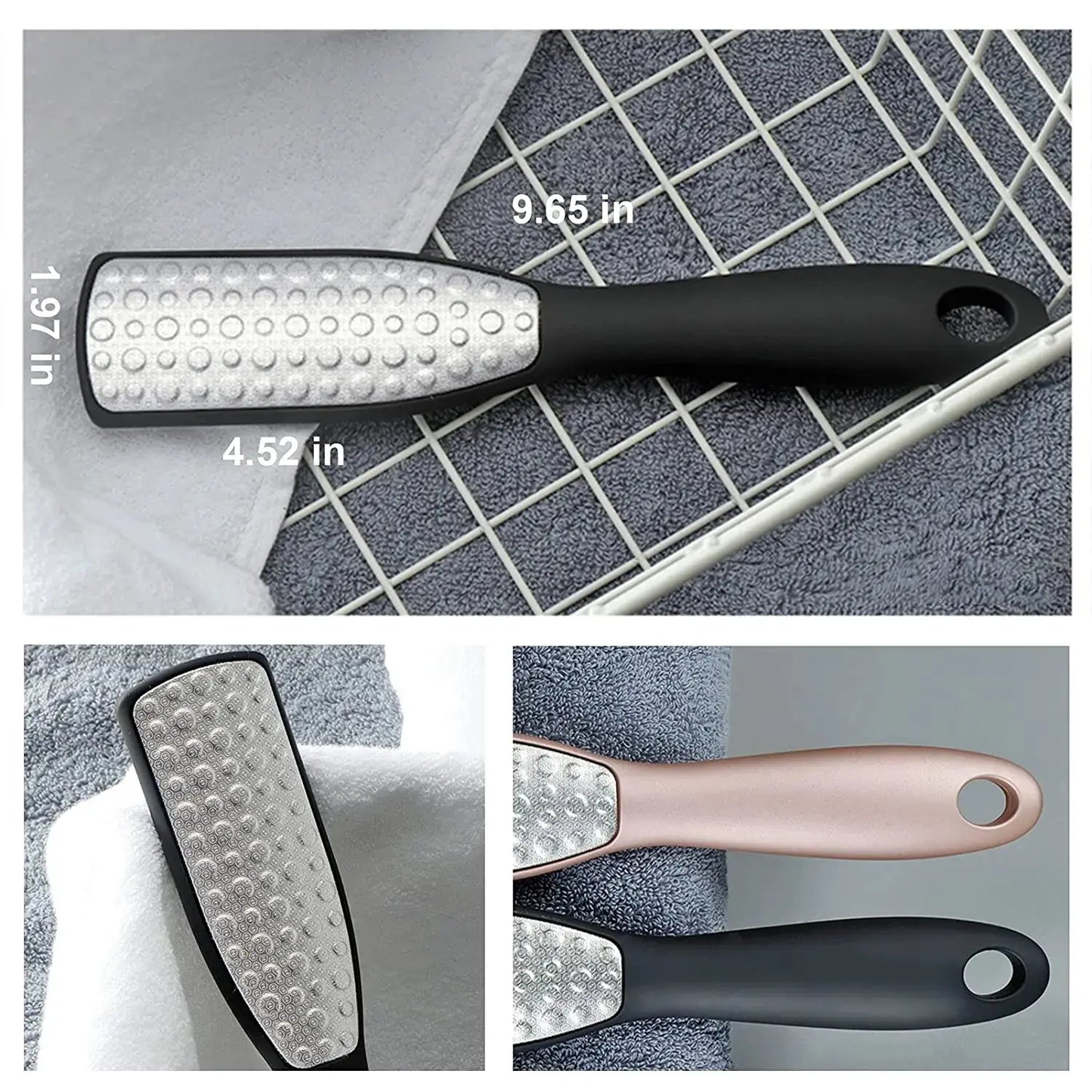 Double-Sided Pedicure File – Callus Remover & Heel Exfoliating Tool