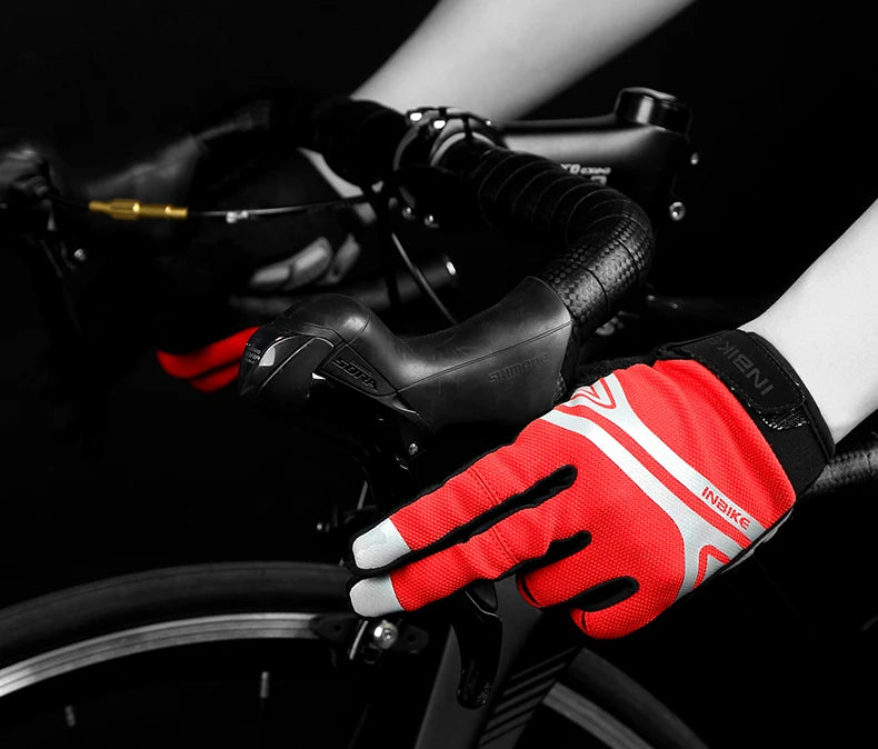 INBIKE Full Finger Cycling Gloves – MTB Touchscreen Bike & Sports Gloves