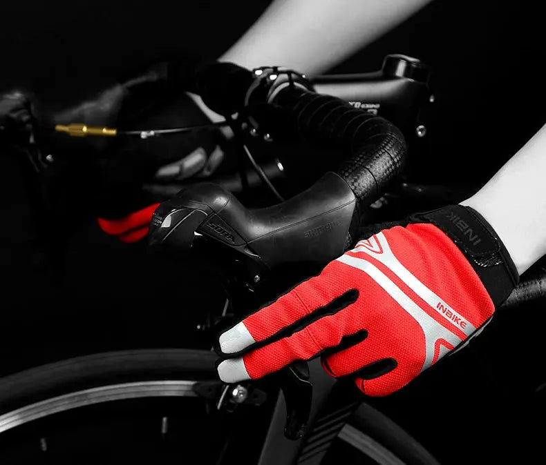 INBIKE Full Finger Cycling Gloves – MTB Touchscreen Bike & Sports Gloves PeakPursuitFitness
