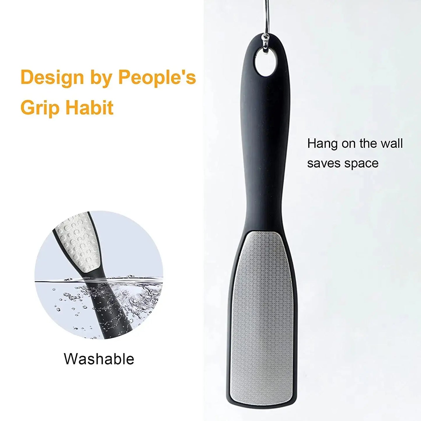 Double-Sided Pedicure File – Callus Remover & Heel Exfoliating Tool
