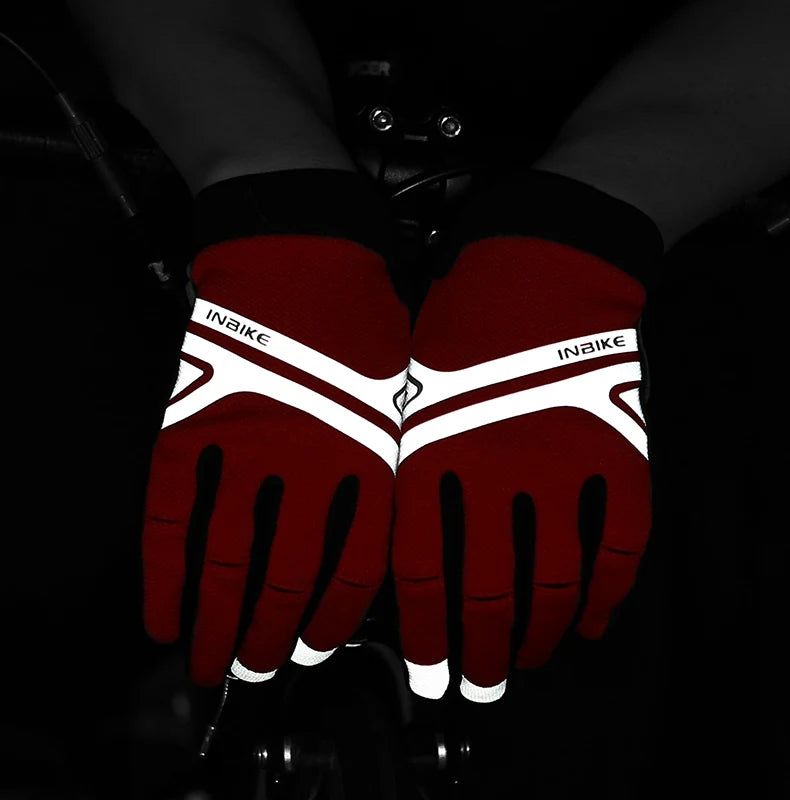 INBIKE Full Finger Cycling Gloves – MTB Touchscreen Bike & Sports Gloves
