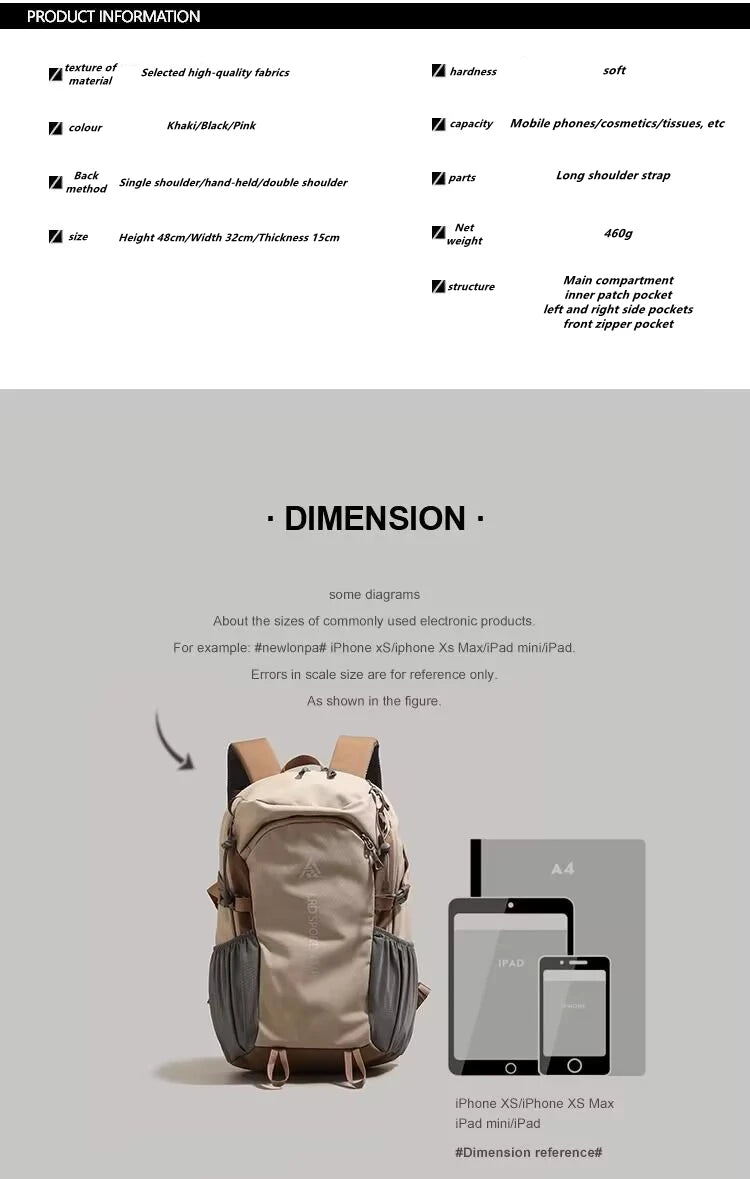 40L Waterproof Hiking Backpack – Lightweight Outdoor Travel Rucksack
