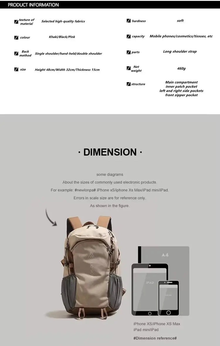 40L Waterproof Hiking Backpack – Lightweight Outdoor Travel Rucksack PeakPursuitFitness