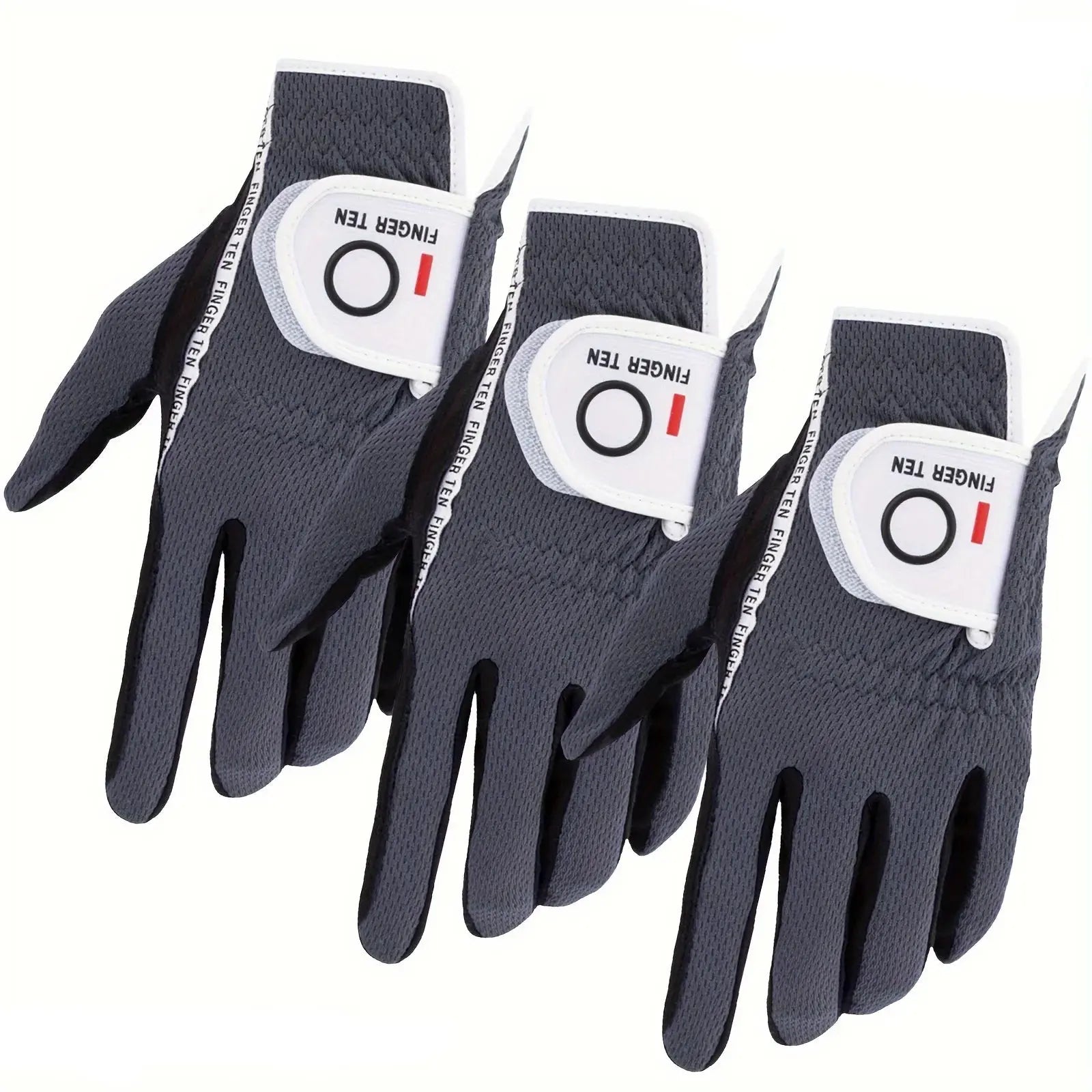 Left Hand Golf Gloves – Left Hand, 3-Pack for Wet Weather PeakPursuitFitness