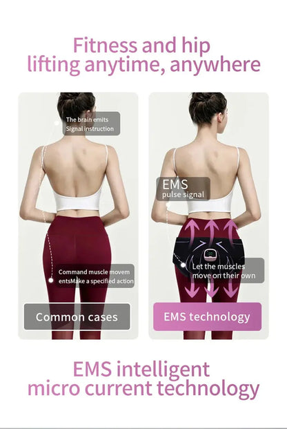 EMS Butt Trainer – USB Rechargeable Hip & Glute Muscle Stimulator