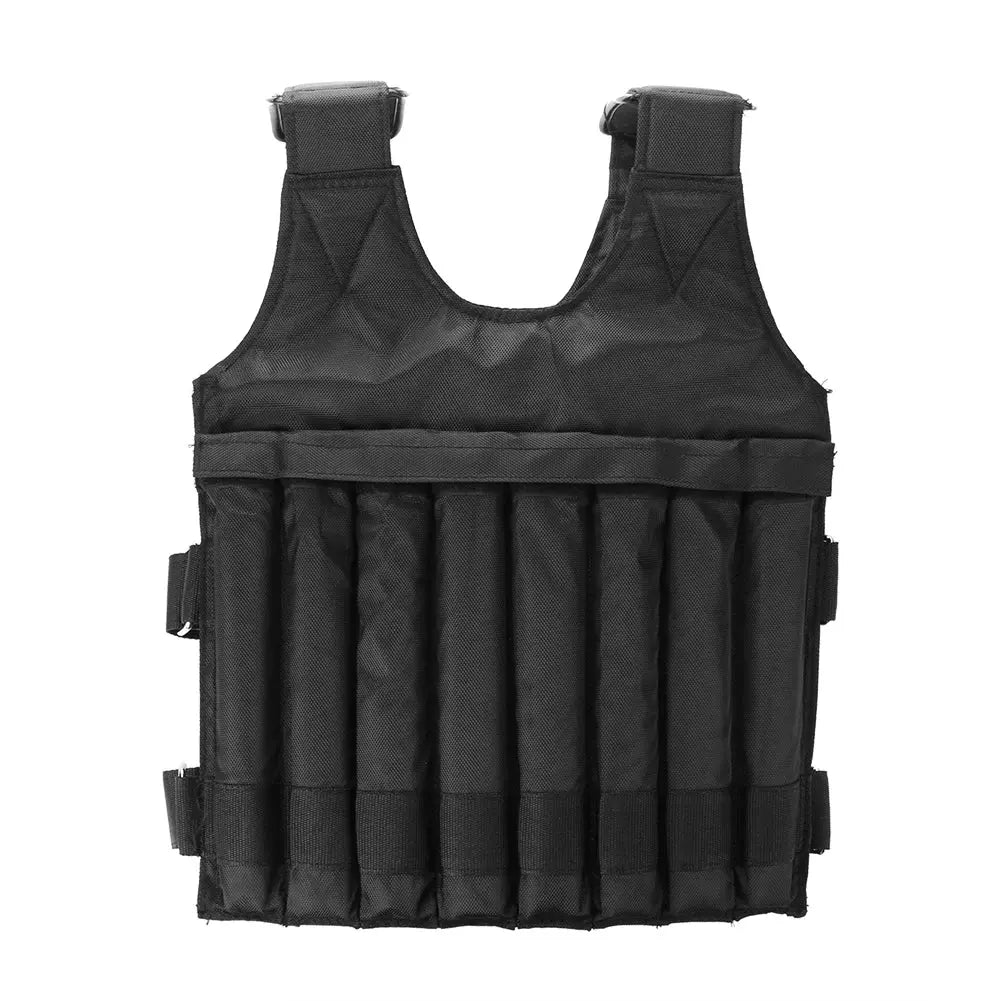 Adjustable Weighted Vest – 3/15/35kg Training Jacket for Running & Workouts