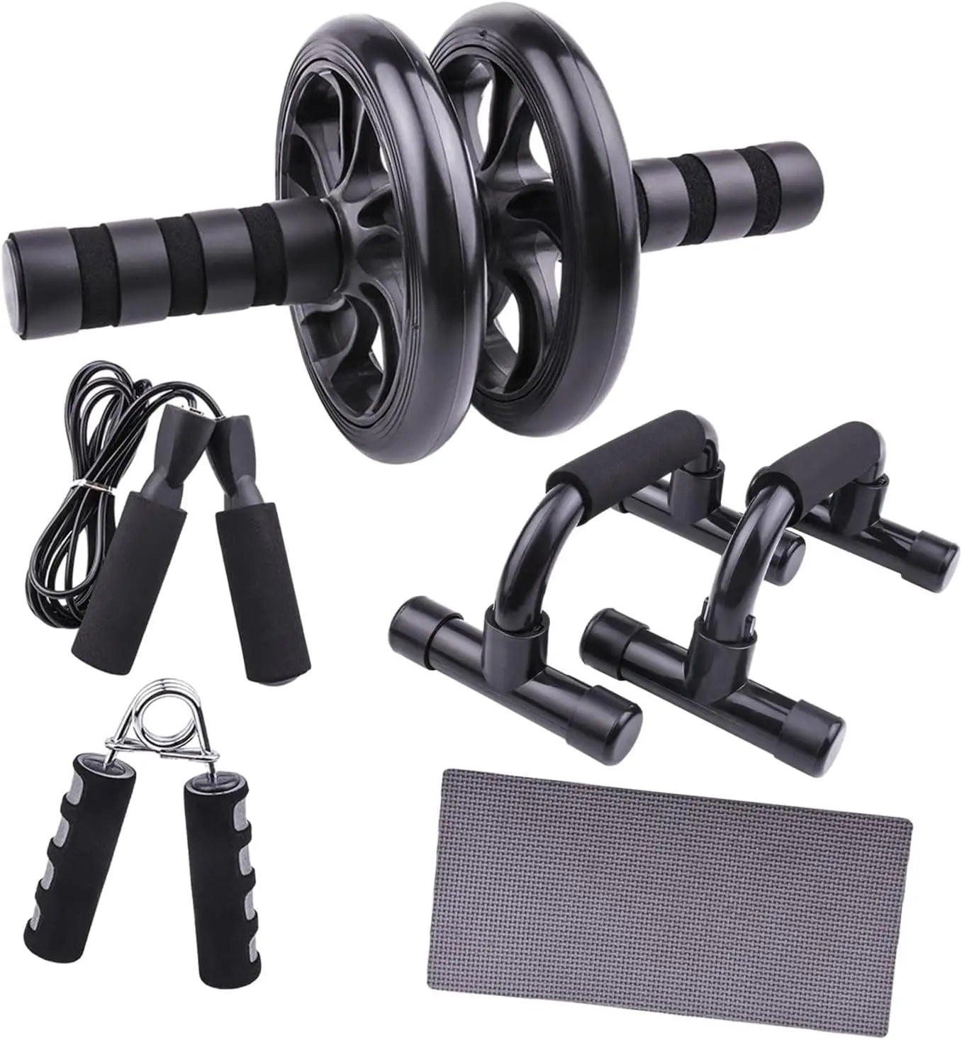 Ab Roller Wheel – Silent Core Trainer for Ab & Full-Body Workouts