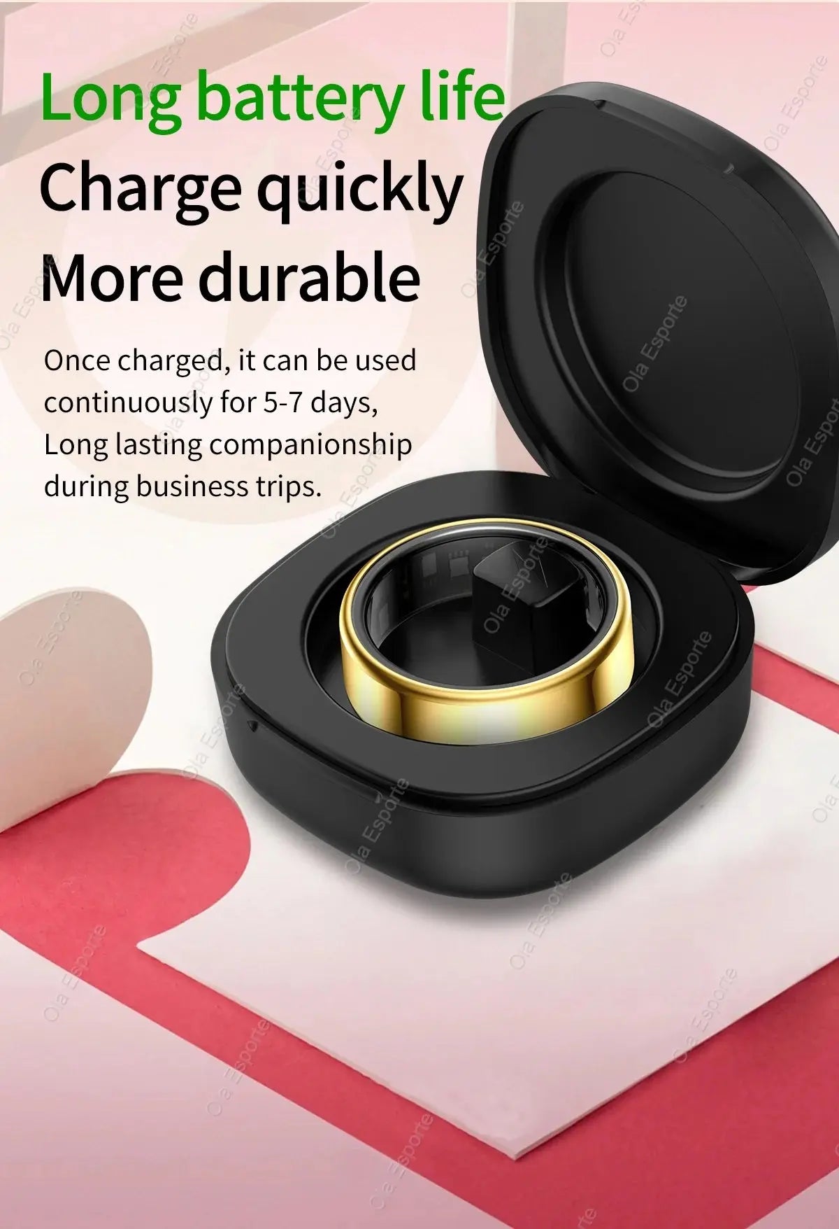 Xiaomi Smart Ring Heart Rate & SpO₂ Monitor Waterproof Fitness Tracker