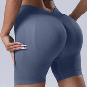 Women's Scrunch Butt Yoga Shorts – High-Waist Gym & Workout Wear